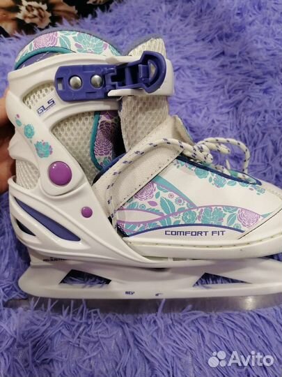 Коньки детские раздвижные 31-36