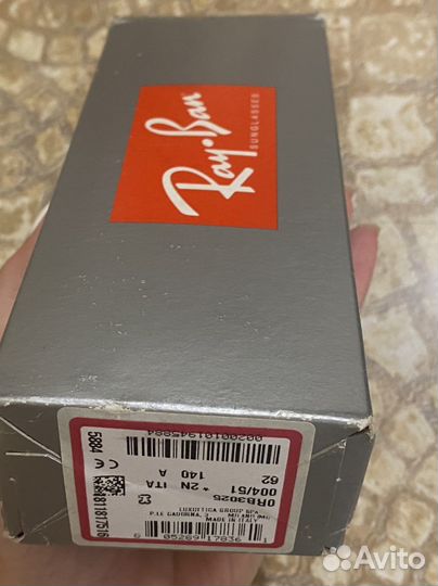 Очки ray ban aviator оригинал