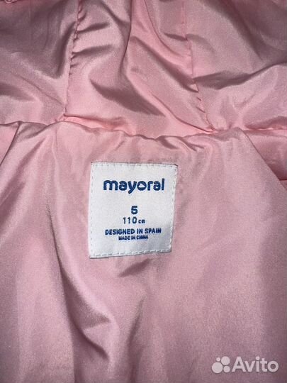 Ветровка для девочки Mayoral (5 лет)
