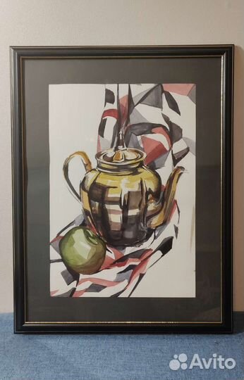 Картина. Натюрморт, акварель