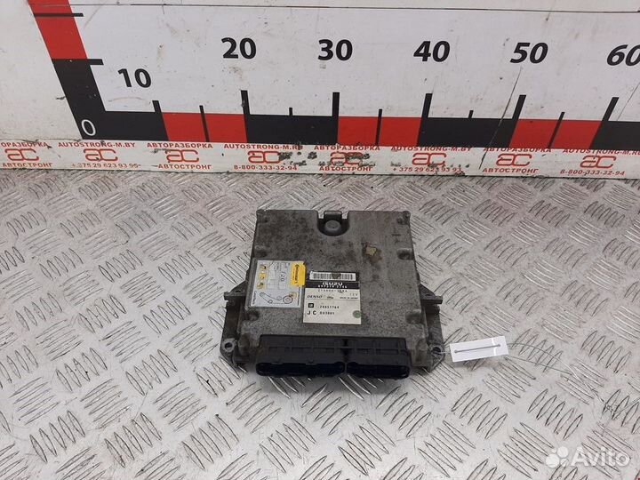 Блок управления двигателем Opel Vectra B рест