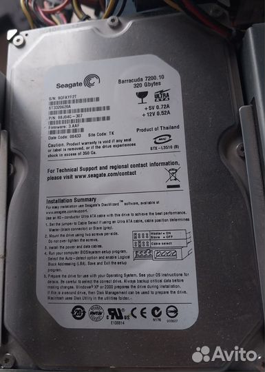 Материнская плата с процессором, памятью и видео