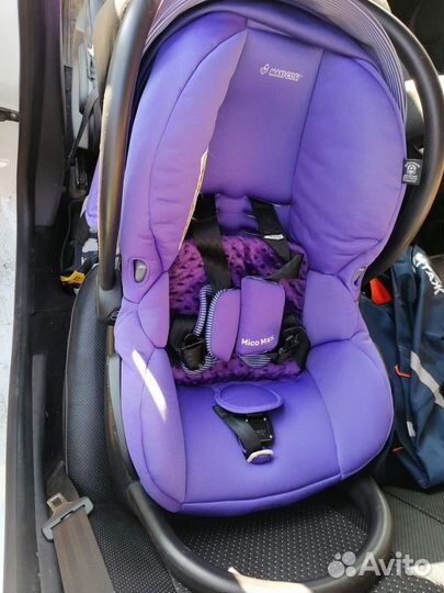 Автолюлька maxi cosi с базой isofix