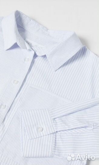 Рубашка zara новая 152