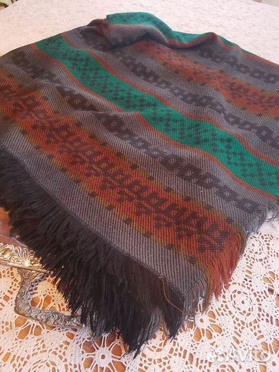 Платок шаль винтаж