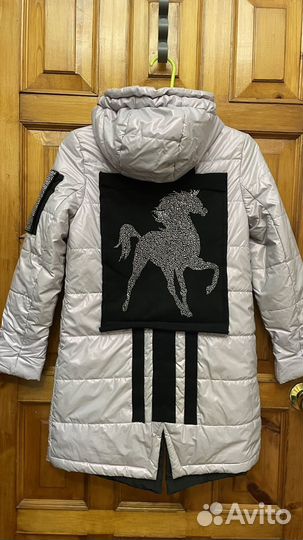 Пальто демисезонное для девочки 128