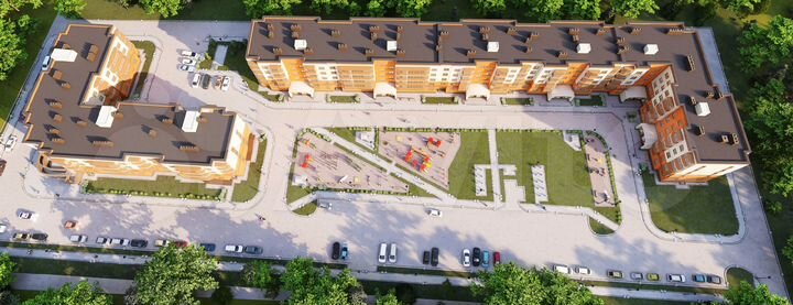 1-к. квартира, 40 м², 4/5 эт.