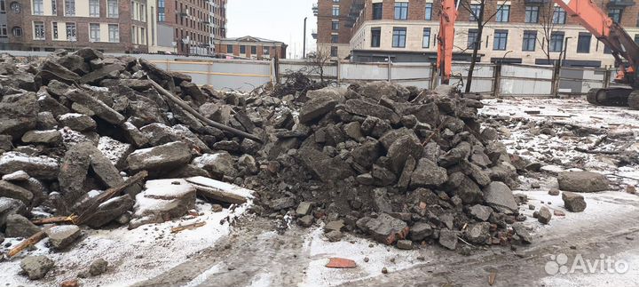 Привезу бой бетона кирпича собственник