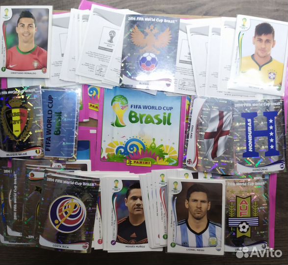 Пакетики panini Чемпионат Мира 2014