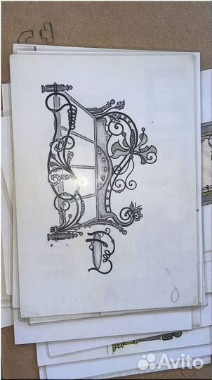 Ворота художественная ковка