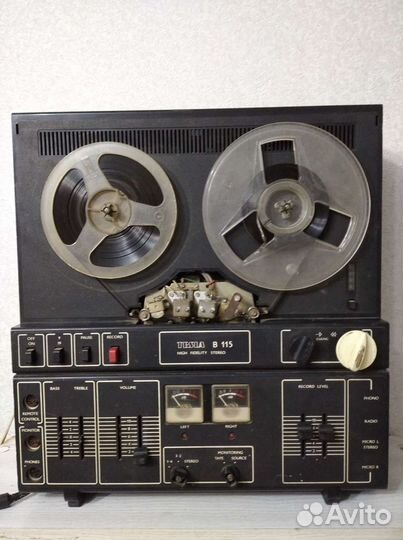 Катушечный магнитофон Tesla