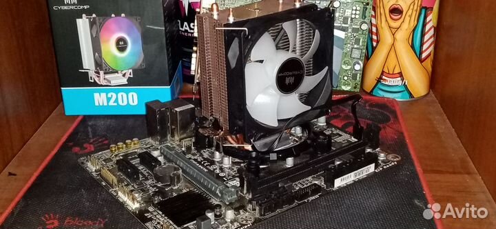 Материнская плата gigabyte h110m-ds2