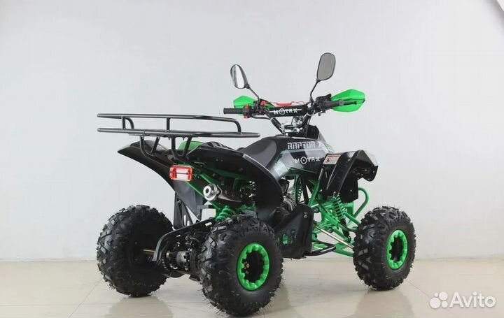 Квадроцикл Motoland Raptor 125 черный