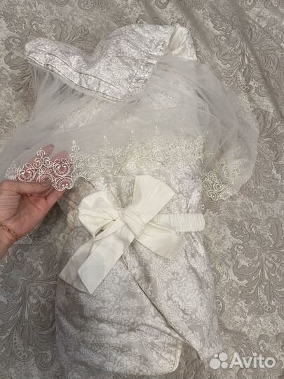 Конверт одеяло на выписку зима