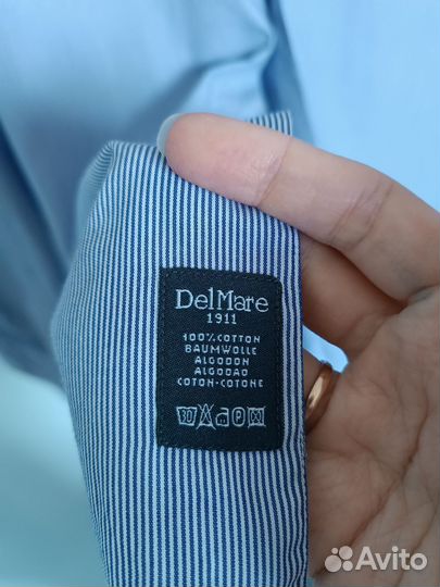 Рубашка мужская Del Mare 1911 Slim 42 16 1/2