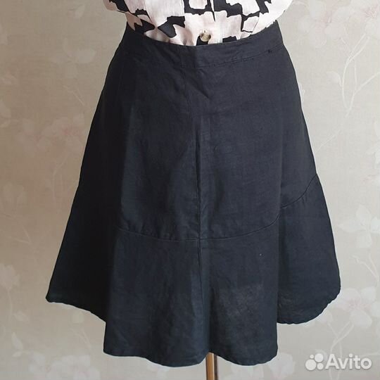 Юбка льняная h&m 48 50