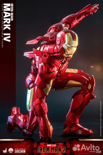 Iron Man Mark IV With Suit-Up Gantry