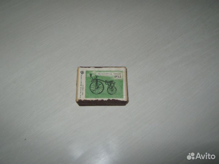 Деревяный коробок из под спичек СССР