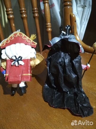 Ватные игрушки Щелкунчик и мышиный король