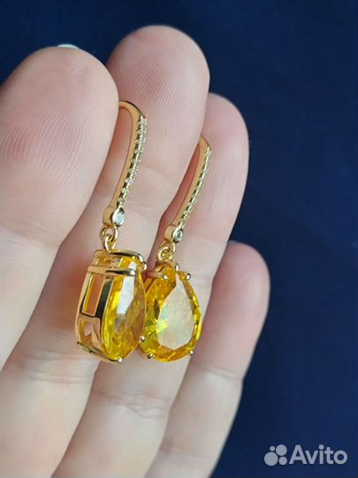Брак серьги серебро 925 пробы
