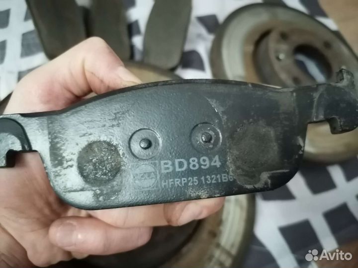 Тормозные диски LADA xray с колодками