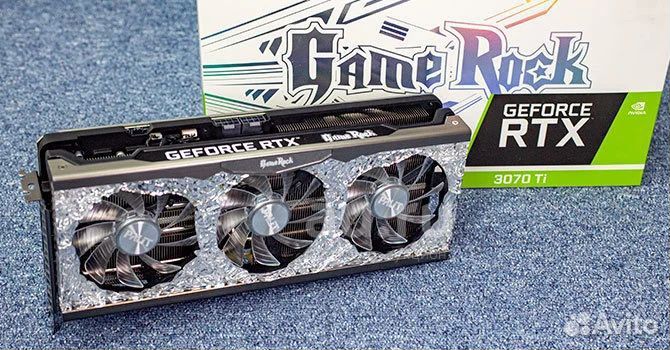 Видеокарта Nvidia Palit RTX 3070 ti GameRock