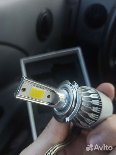 Лампы для авто светодиодные H7 (6000k) 36w 3800Lm