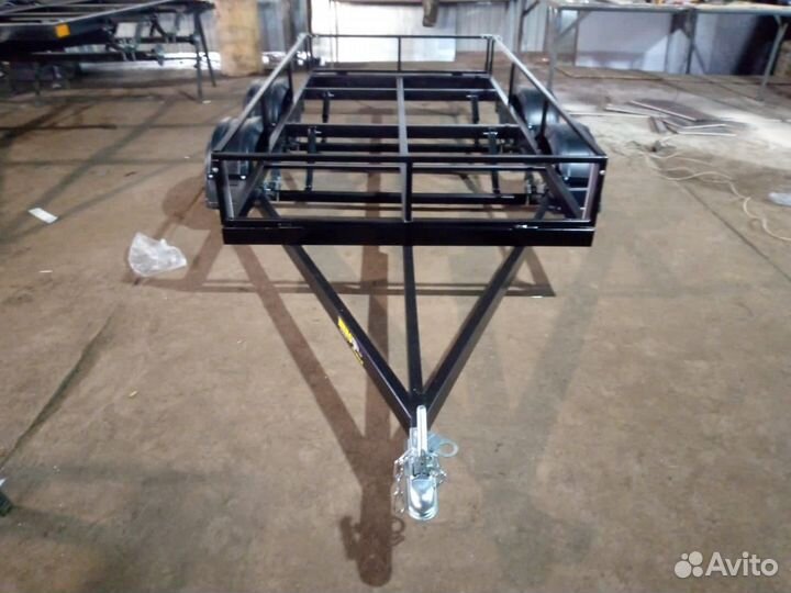 Прицеп бортовой 2 оси без обшивки