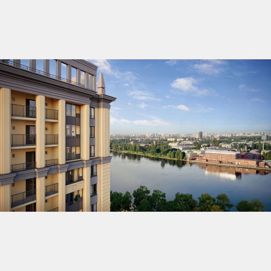 2-к. квартира, 66,9 м², 15/15 эт.
