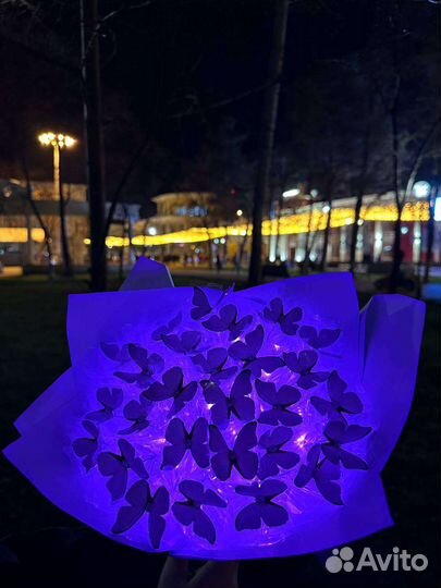 Букет из бабочек