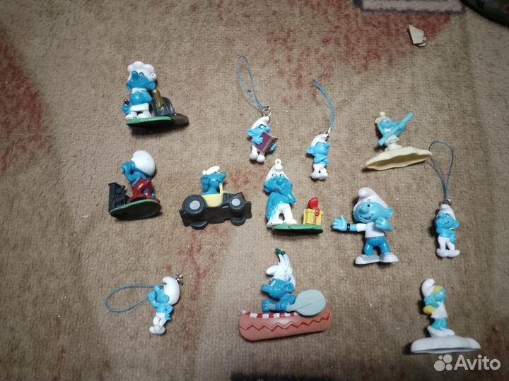 Смурфики разные игрушки