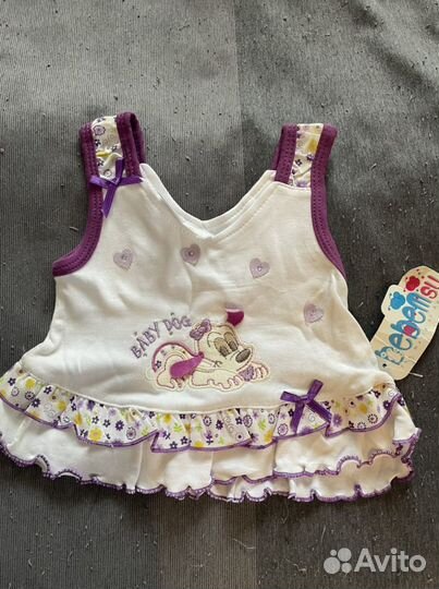 Летний костюм для девочки