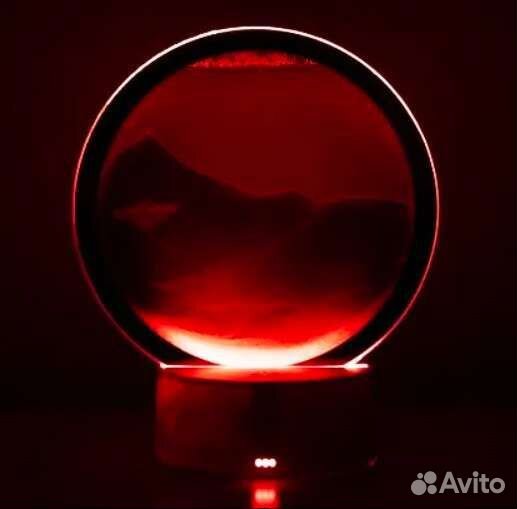 Светильник ночник 3D картина Зыбучий песок декор