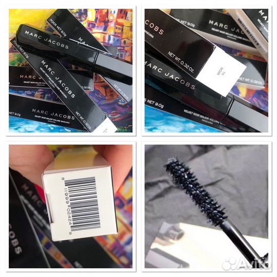 Тушь для ресниц Mark Jacobs объём удлинение черная