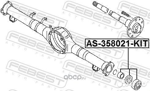 Подшипник полуоси комплект