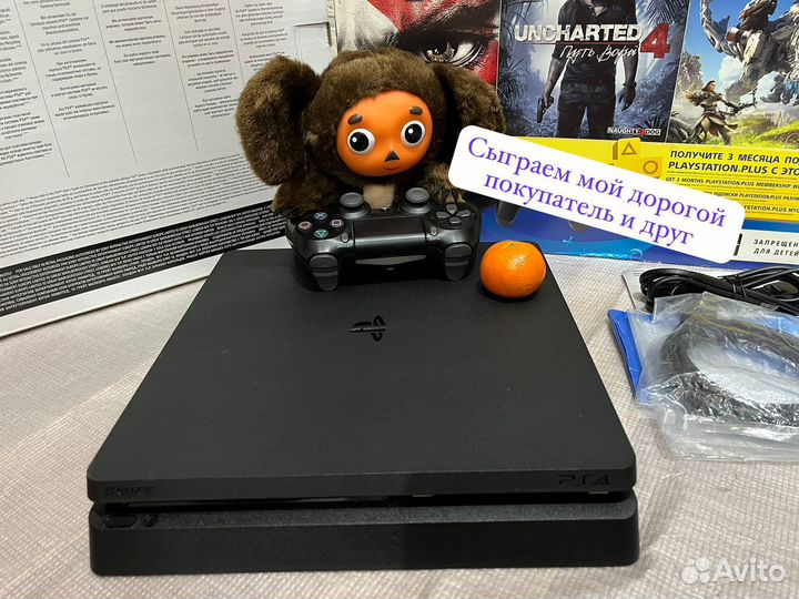 Sony playstation 4 slim 2-терабайта память+700игр