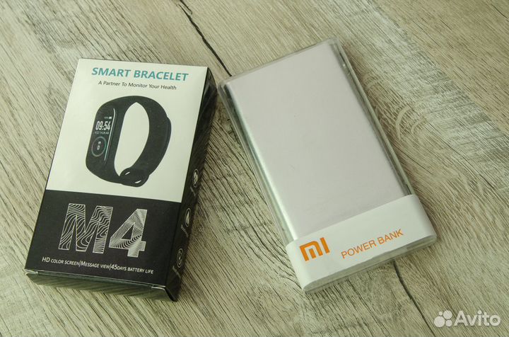 Band 4 и поративная зарядка набор часы