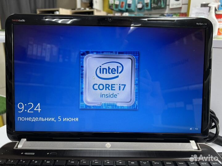 Мощный ноутбук HP i7 8Gb 240Gb SSD Radeon 6490