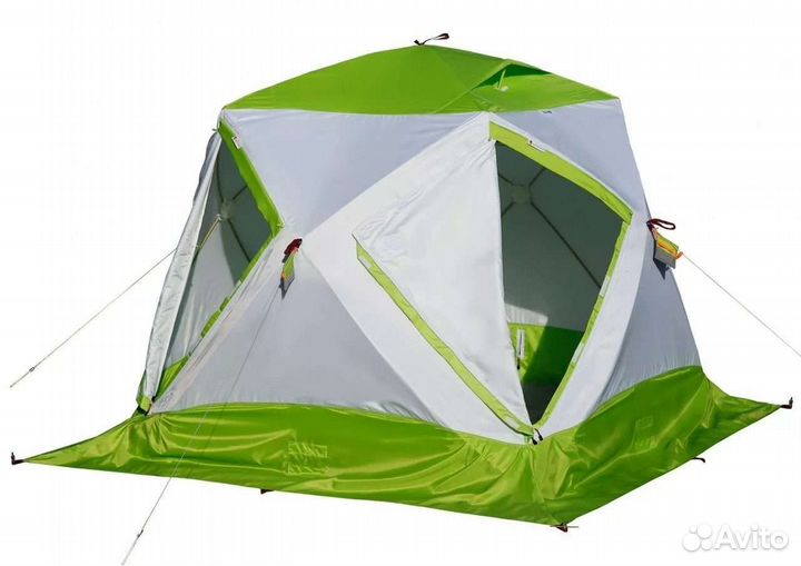 Палатка зимняя Лотос 3 Куб (термо) + дно и тент