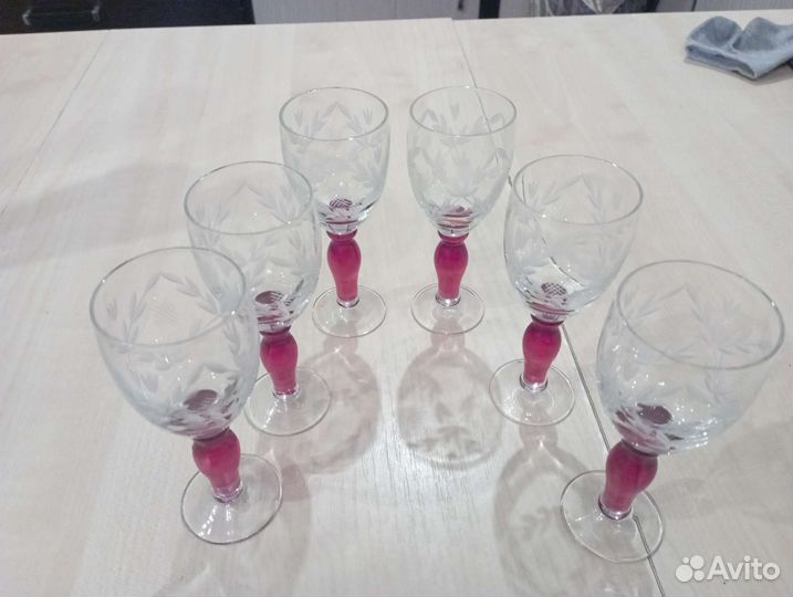 Винтаж 50 годы, хрусталь