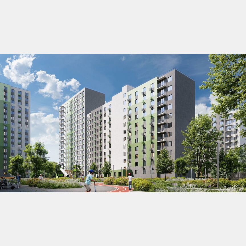 Квартира-студия, 21,4 м², 14/14 эт.