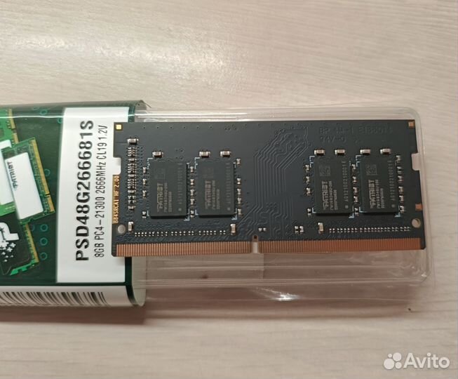 Оперативная память ddr4 8gb для ноутбука