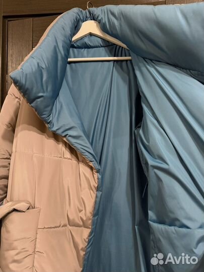 Пуховик женский двусторонний