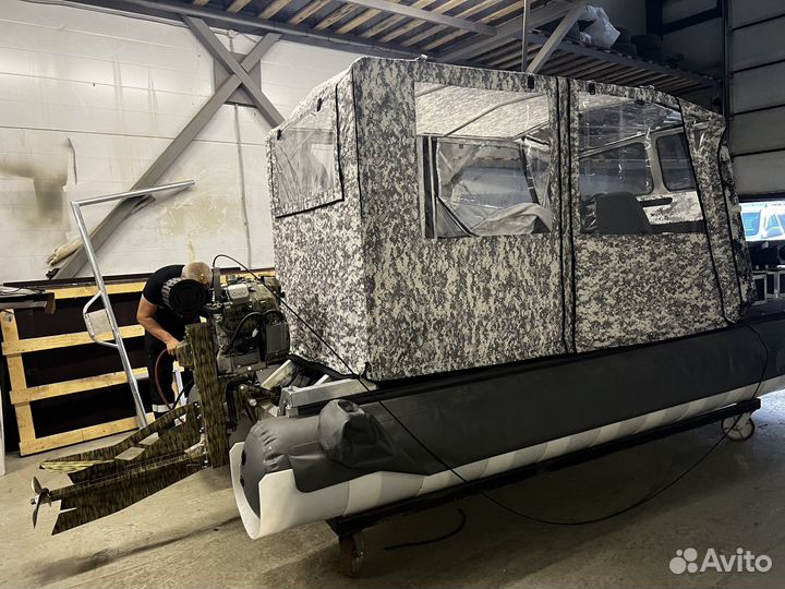 Супер лодка Болотоход