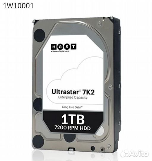 Диск HDD WD Ultrastar DC HA210 SATA III (6Gb/s) 3
