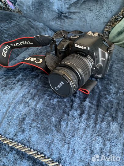Зеркальный фотоаппарат canon 450D