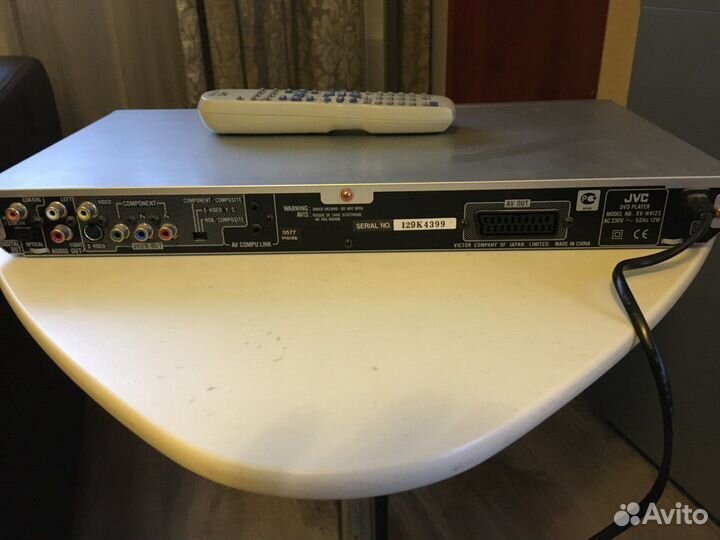 DVD проигрыватель JVC XV-N412S