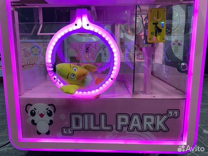 Автомат кран машина, призовой автомат с клешней