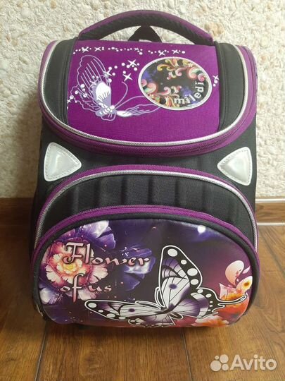 Рюкзак школьный для девочки бу