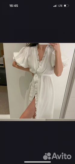 Халат- платье для беременных